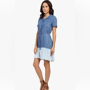Denim Shirtdress with Pockets